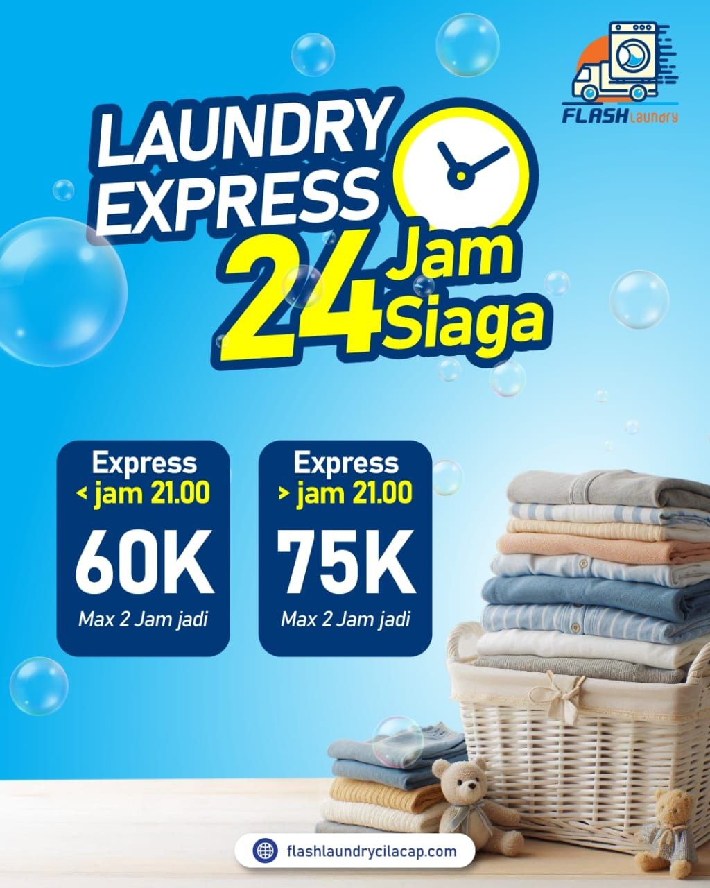 RF Laundry Cilacap: Solusi Laundry 24 Jam untuk Warga Cilacap yang Sibuk